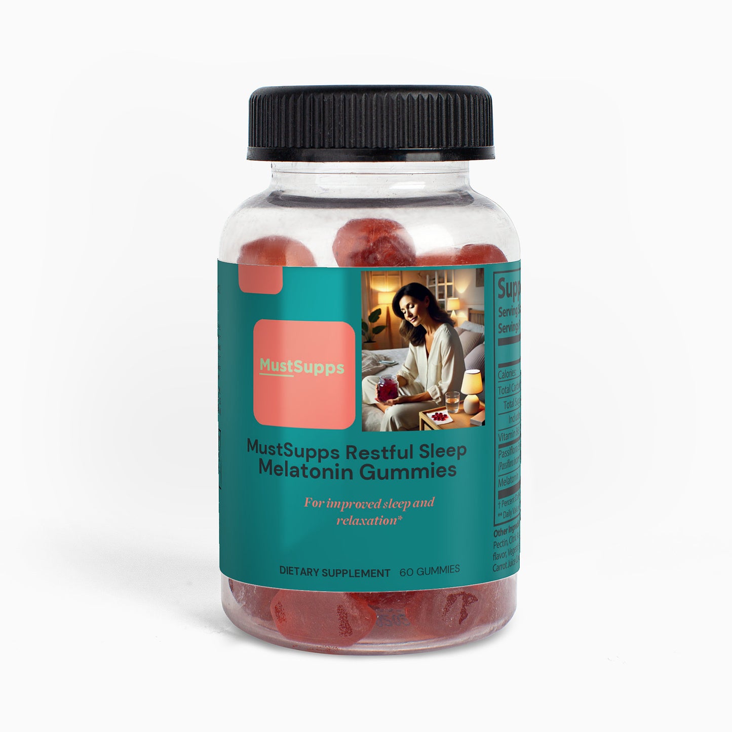 Gomitas de melatonina MustSupps para un sueño reparador
