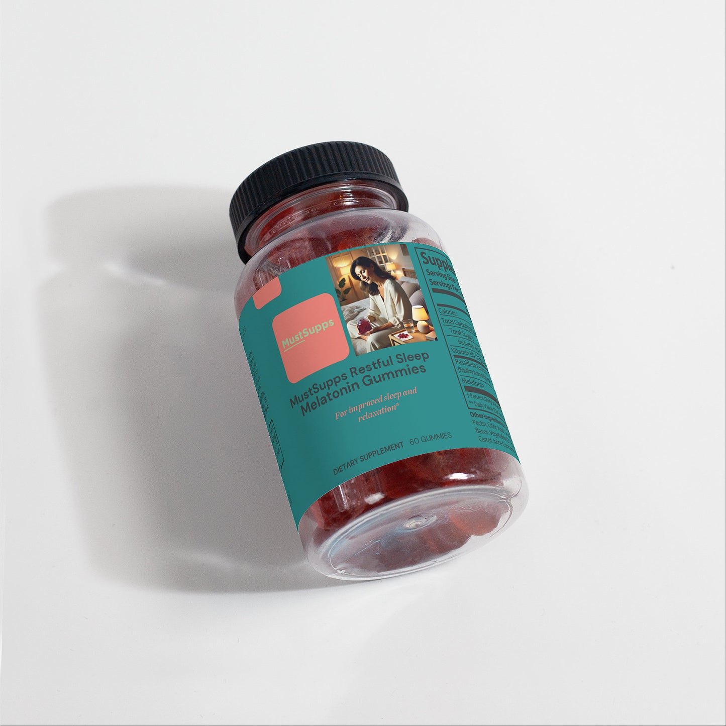 Gomitas de melatonina MustSupps para un sueño reparador