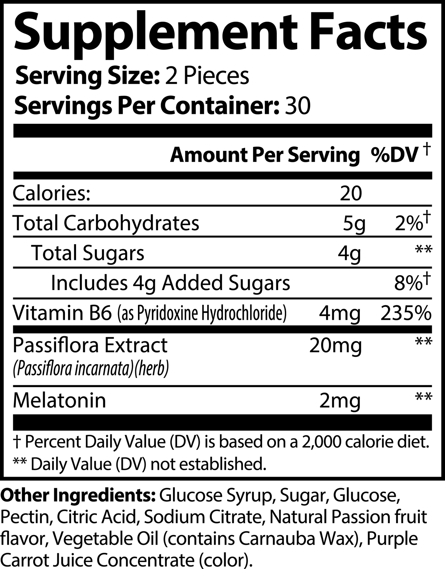 Gomitas de melatonina MustSupps para un sueño reparador