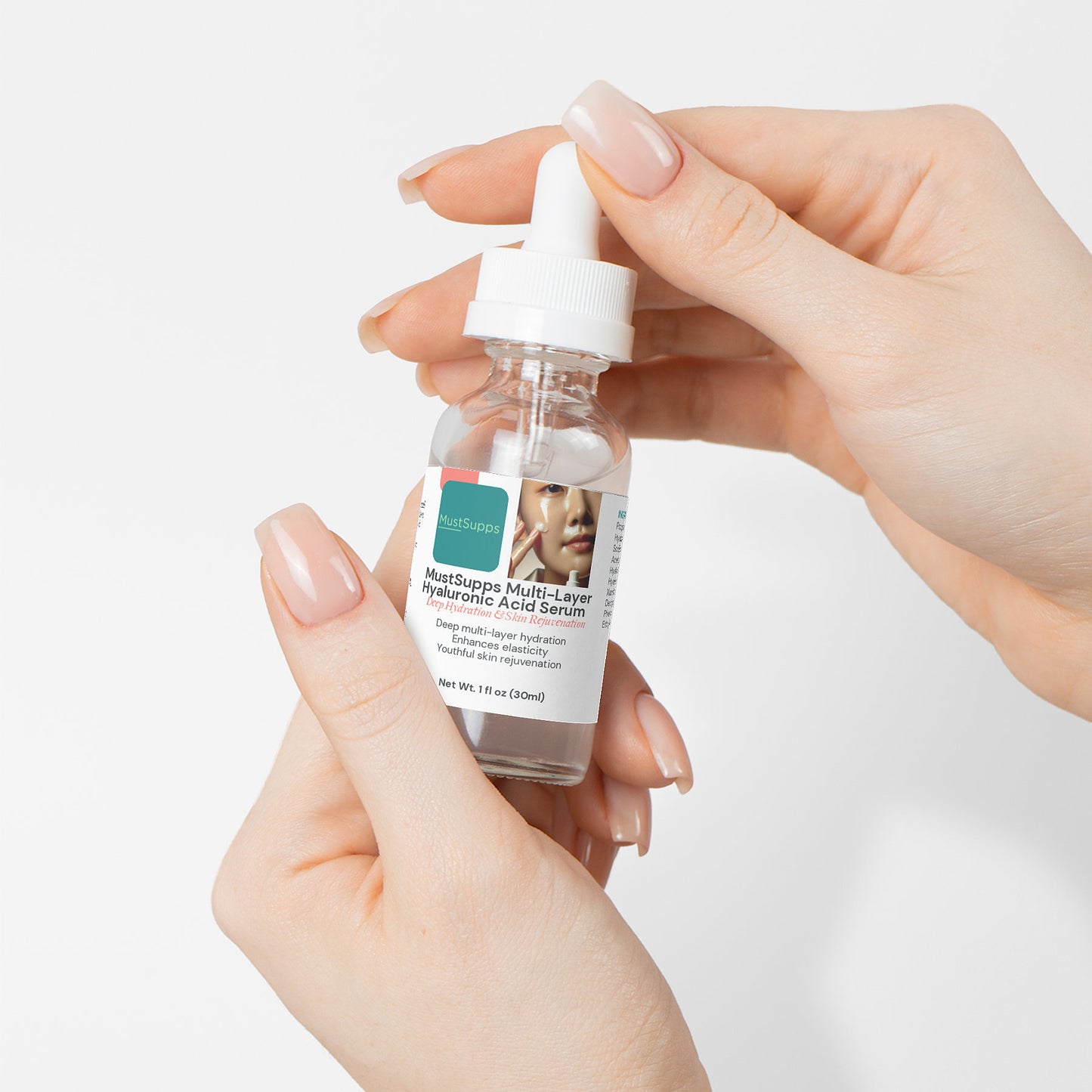 MustSupps Multi-Layer Hyaluronic Acid Serum - Deep Hydration & Skin Rejuvenation - Must Supps