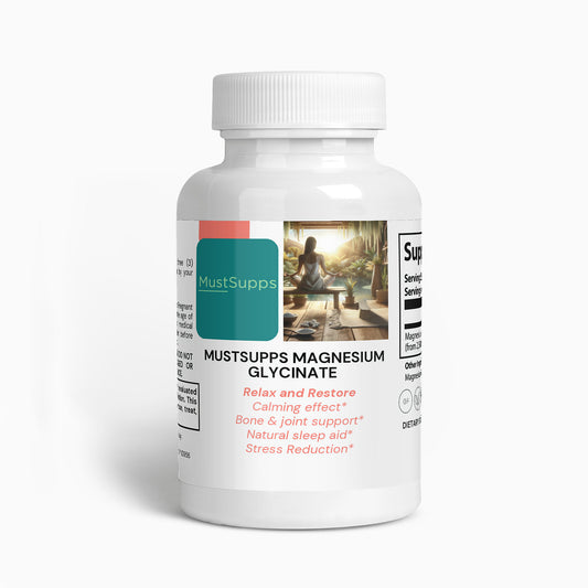 Find Calm and Balance with MustSupps Magnesium Glycinate - Must Supps