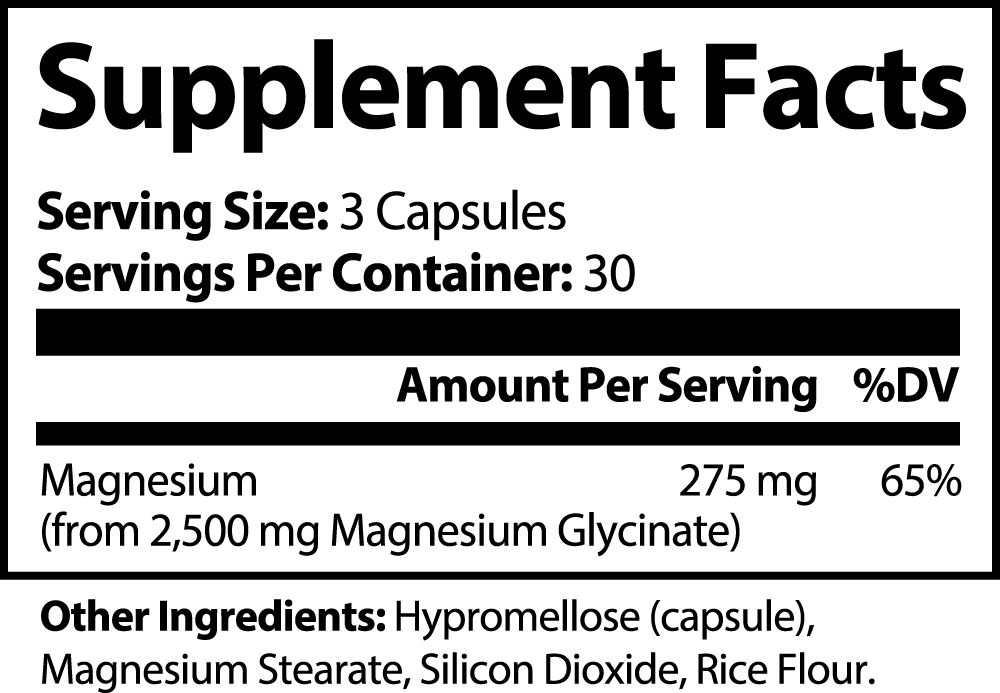 Find Calm and Balance with MustSupps Magnesium Glycinate - Must Supps