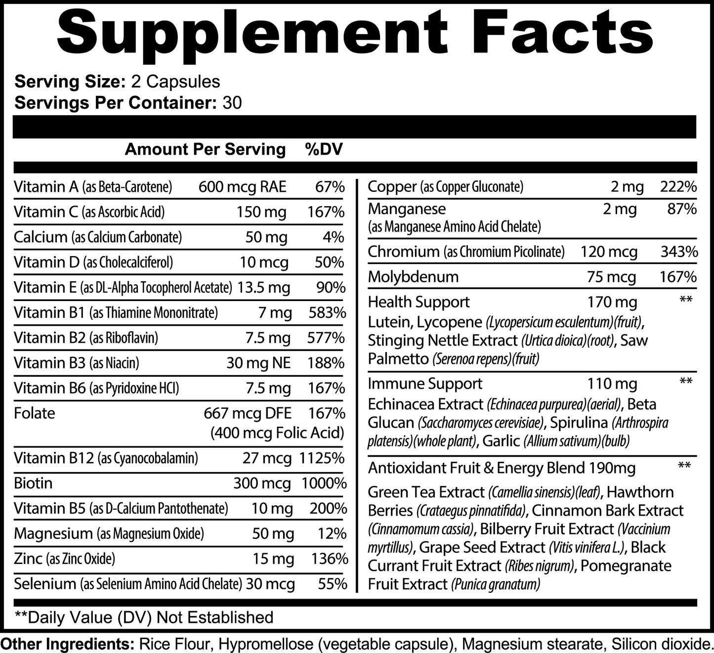 MustSupps Complete Multivitamin - Must Supps