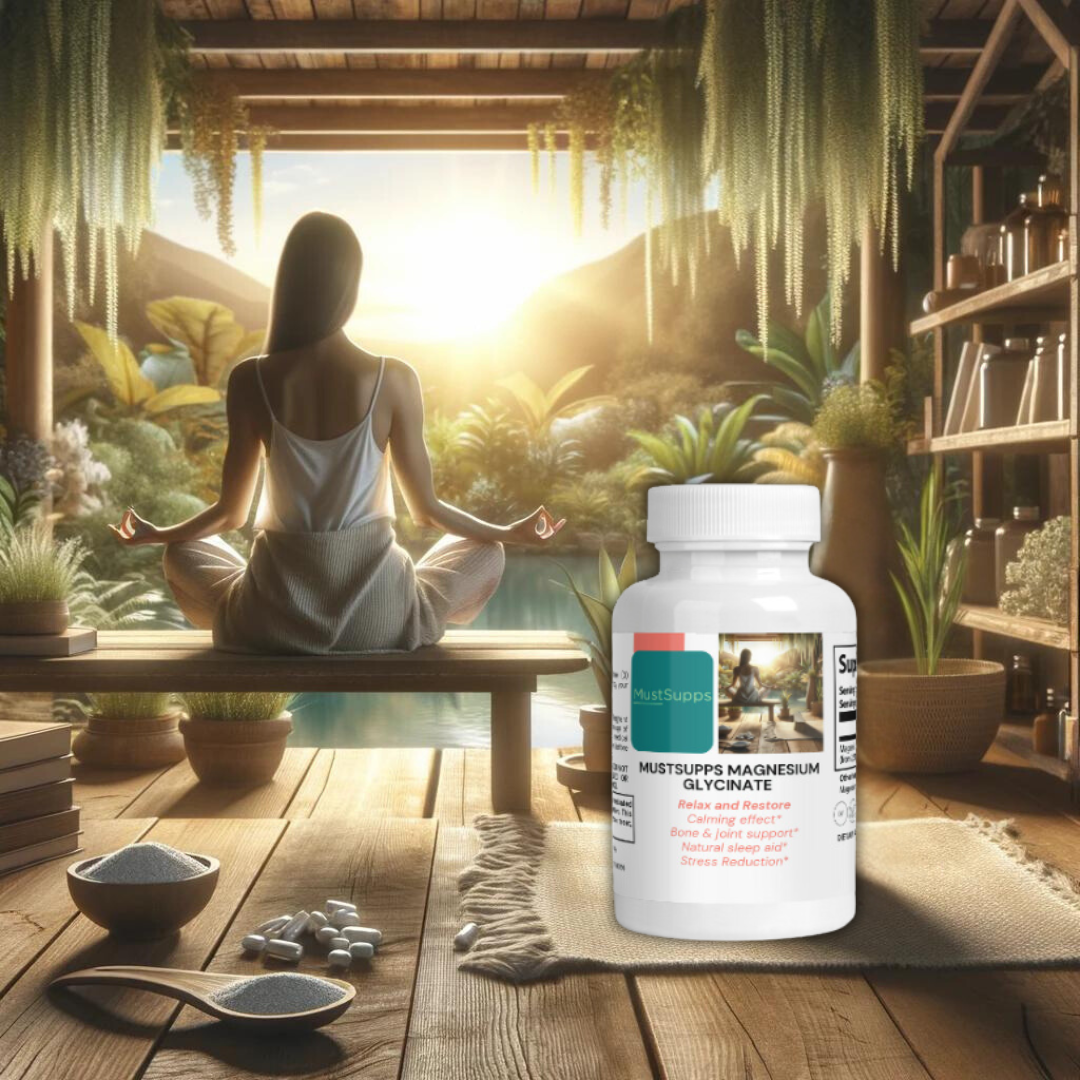 Find Calm and Balance with MustSupps Magnesium Glycinate - Must Supps